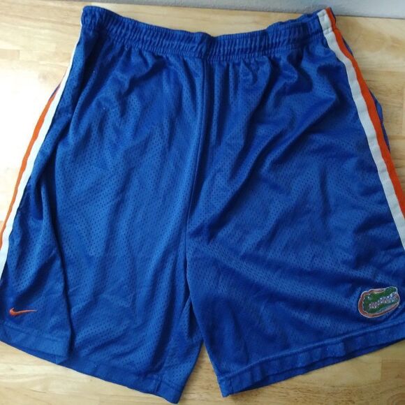 Vintage Nike Florida Gators Mesh Athletic Basketball Shorts - Picture 1 of 9